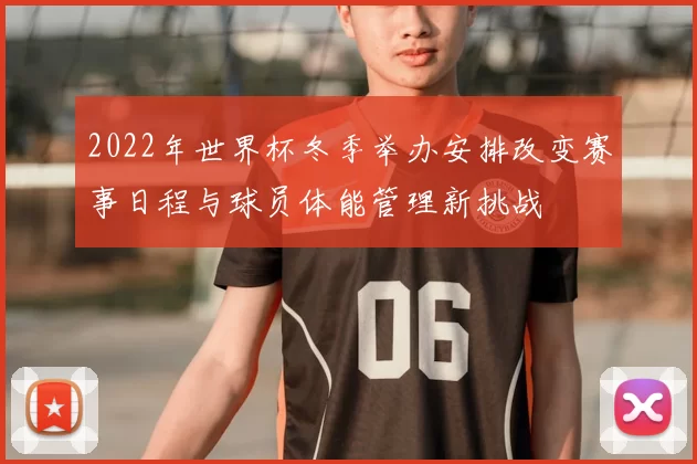 2022年世界杯冬季举办安排改变赛事日程与球员体能管理新挑战